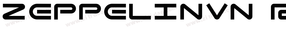 ZeppelinVN Regular字体转换
